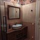 Заказать Тумба в ванную с зеркалом. Артур Шаумян (style-loft). Ярмарка Мастеров. . Тумбы Фото №3