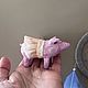 Елочная игрушка из папье-маше. Модная свинка. Елочные игрушки. Юля (juli-toys-crimea). Интернет-магазин Ярмарка Мастеров.  Фото №2