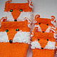 SOCKS 'FOX FAMILY' knitted socks family look. Socks and tights. Gala Devi (crochet design). Online shopping on My Livemaster.  Фото №2