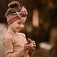 Повязка для волос широкая: "Бант" для девочек трикотажный, Ободки и повязки на голову, Кашира,  Фото №1