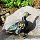 Винтаж: ПАРА  ГУСЕЙ - ФИГУРКИ  ПТИЦ  Cloisonne  Клуазоне  Старый Китай. Статуэтки винтажные. Чердак дяди Рико. Интернет-магазин Ярмарка Мастеров.  Фото №2