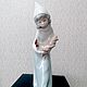 Винтаж: Коллекционная статуэтка Lladro Девочка с петухом фарфор Испания. Статуэтки винтажные. Commodele. Ярмарка Мастеров.  Фото №11