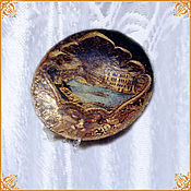 Сувениры и подарки handmade. Livemaster - original item Interior plate-panel "The Find of a Venetian Archaeologist". Handmade.