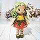Doll for girls : Forest fairy. Amigurumi dolls and toys. JuliaCrochetToys. My Livemaster. Фото №4