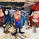 Заказать Набор ёлочных игрушек Остров сокровищ « пираты». АняМаня. Ярмарка Мастеров. . Интерьерная кукла Фото №3