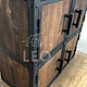 Комод лофт в прихожую LF-094. Мини-комоды. Leo-loft. Ярмарка Мастеров.  Фото №4