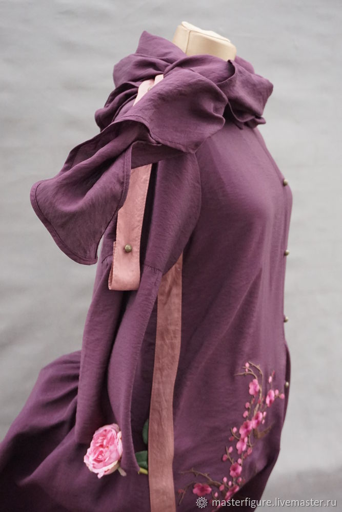 Платье - плащ "Сакура" – заказать на Ярмарке Мастеров – I4PL3RU ...