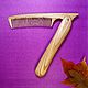 Order Copy of Comb2 folding oak Gracio. Efremtsev. Livemaster. . Combs2 Фото №3