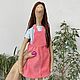 Tilda doll in a pink sundress. Tilda Dolls. Textil-KUKLA dolls and toys. My Livemaster. Фото №4