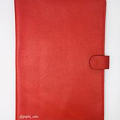 Канцелярские товары handmade. Livemaster - original item Leather folder for documents. Handmade.