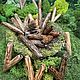  Курипи. Кокосовое дерево. Трубка для рапэ. Shamanic-staff. Ярмарка Мастеров.  Фото №6