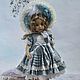 Clothes for Little Darling (Dianna Effner) dolls.Blue outfit, Clothes for dolls, Taganrog,  Фото №1