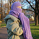 scarf lilac. Scarves. SweetMarket. My Livemaster. Фото №4