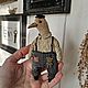 Заказать  Гусь карманный. Ирина Сайфийдинова (textileheart). Ярмарка Мастеров. . Чердачная кукла Фото №3