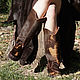 TEXANO - Italian Cossack boots made of trimmed pony fur-Autumn-Winter, High Boots, Rimini,  Фото №1