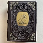 Сувениры и подарки handmade. Livemaster - original item The Count Of Monte Cristo. Alexandre Dumas (gift leather book). Handmade.