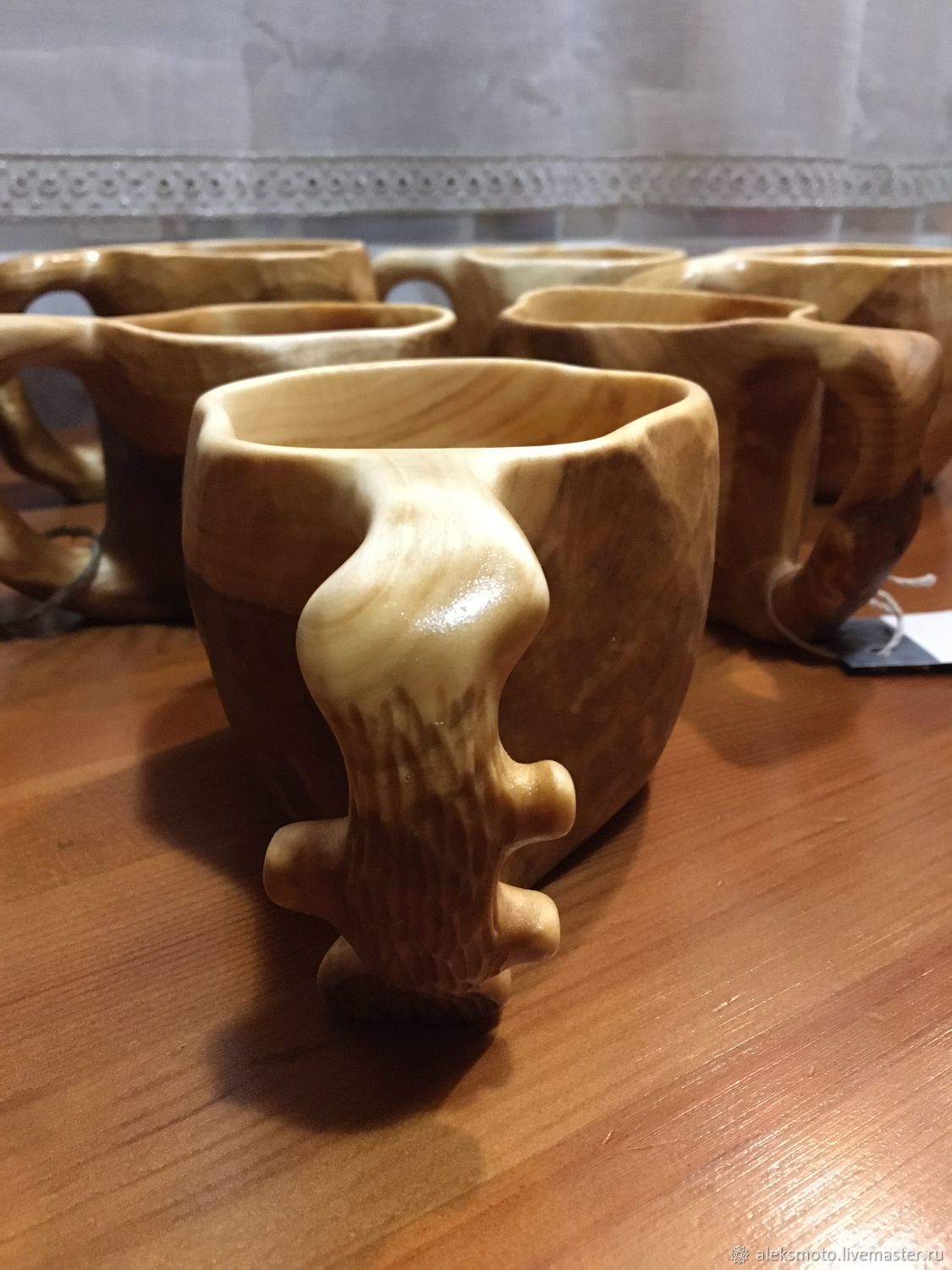 КАРАГАЧ - ЧАШКА ДЛЯ КОФЕ #1 / Elm a Cup Carving