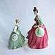 Винтаж: Royal Doulton, фарфоровые статуэтки "Fair Lady" и "Fair Maiden". Статуэтки винтажные. Винтажные штучки. Интернет-магазин Ярмарка Мастеров.  Фото №2