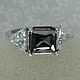 Кольцо с муассанит 4 ct "Doris", Кольца, Новосибирск,  Фото №1
