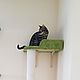 Order Wall house for cats buy. Available in size. Workshop for dogs and cats. Livemaster. . Scratching Post Фото №3