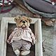 Lily teddy bear Тедди мишка. Мишки Тедди. Teddy bears by Olga handmade xelga_grakova. Ярмарка Мастеров.  Фото №11