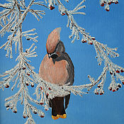 Картины и панно handmade. Livemaster - original item Picture of a Swirling bird, oil on canvas, 30 x 40, with frame. Handmade.