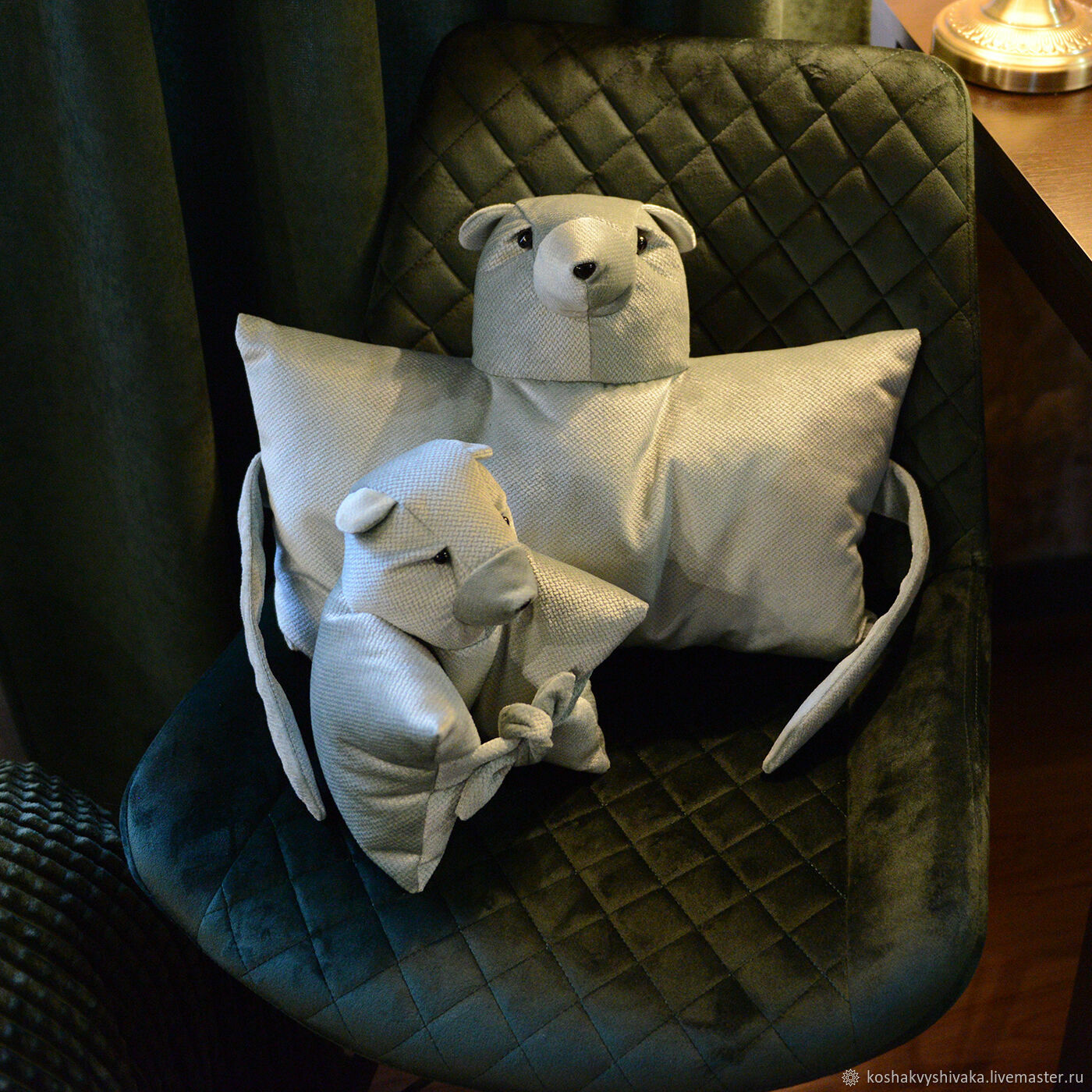Кресло-качалка с пуфом (глайдер) для мамы, для кормления малыша, в СПб в магазинах Piccolo