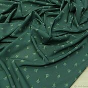 Материалы для творчества handmade. Livemaster - original item Fabrics:PLATELNO BLOUSE LILIES OF THE VALLEY ON THE GREEN- GERMANY. Handmade.