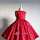 Заказать Платье "Red Star". Little___dress. Ярмарка Мастеров. . Платье Фото №3