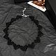 Серебристо-белое колье из бусин.Черный чокер с сердцами. Колье. STATEMENTS JEWELRY Only_you_byElena. Ярмарка Мастеров.  Фото №9