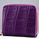 Кошелек из натуральной кожи крокодила IMA0093N45G. Кошельки. CrocShop товары из экзотической кожи. Интернет-магазин Ярмарка Мастеров.  Фото №2