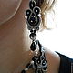 Kit 'Night': necklace earrings. Jewelry Sets. elenshabaev (elenshabaev). My Livemaster. Фото №4