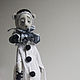 Pierrot and harlequin. Stuffed Toys. 7cvetik70. Online shopping on My Livemaster.  Фото №2