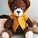 Barney bear, a knitted toy. Stuffed Toys. The colorful world. My Livemaster. Фото №4