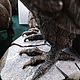 Escultura de halcón de piedra Ural natural calcita. Sculpture. Kamnerezy-urala. Online shopping on My Livemaster.  Фото №2