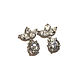 2.10 ct Золотые серьги 585 пр с бриллиантами купить. Серьги классические. Luxury club ✔ Бриллиантовая красота. Интернет-магазин Ярмарка Мастеров.  Фото №2