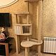 Комплекс-когтеточка для кошек «Василёк2». Когтеточки. Наталья Видлога. Интернет-магазин Ярмарка Мастеров.  Фото №2