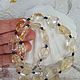 Бусы с цитрином. Бусы. Vadjra-jewelry. Ярмарка Мастеров.  Фото №5