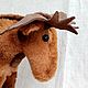 Игрушка из натурального меха лось. Сохатый. Мягкие игрушки. Анастасия Иванова (ivanova-dolls). Ярмарка Мастеров.  Фото №4