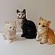 Order Collection of porcelain figurines of cats, cats, kittens.England. bradbury. Livemaster. . Vintage Souvenirs Фото №3
