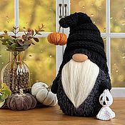 Куклы и игрушки handmade. Livemaster - original item Autumn interior Gnome. Autumn decor. Halloween gift.. Handmade.