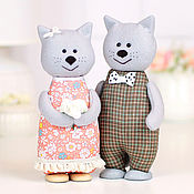 Ситцевые медведи – подарок на 1 год свадьбы, игрушки мишки