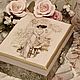 Шкатулка для хранения украшений, бижутерии, колец, цепочек. Шкатулки. Студия декора 'Нота стиля'. Ярмарка Мастеров.  Фото №9