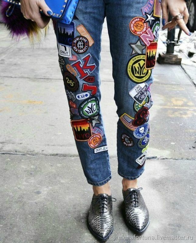 Закладки на джинсы