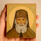 Картины и панно handmade. Livemaster - original item St Paisios of Mount Athos. Orthodox icon.. Handmade.