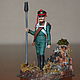 Tin soldier.  Gunner of foot artillery 1812-1816gg.  Russia, Model, Arkhangelsk,  Фото №1