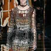 Материалы для творчества handmade. Livemaster - original item Embroidery on mesh sequins. In the style of Balmain. Handmade.