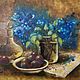 Oil painting ' mood Color blue', Pictures, Balashikha,  Фото №1
