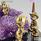 figures: Wedding gift lovers and Cupid with amethyst. Figures. Miner premium - Ltd Moscow (mineralpremium). My Livemaster. Фото №6