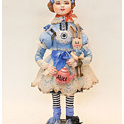 Интерьерная кукла: Авторская кукла Клоунесса Лапочкаа